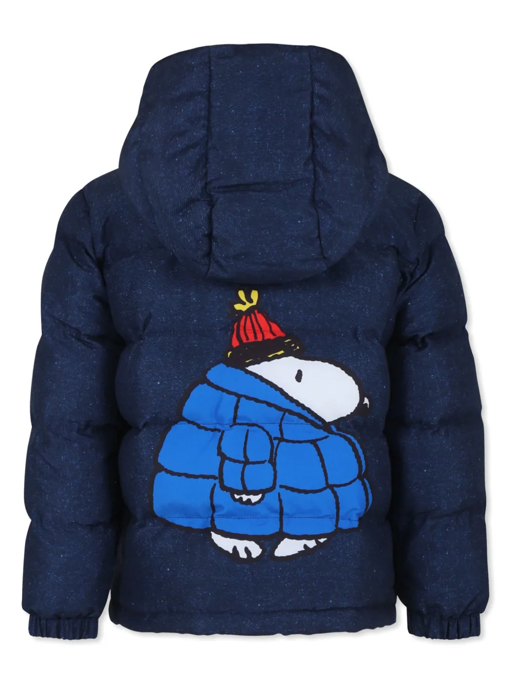 MC2 Saint Barth Kids Snoopy puffer jacket - Blauw