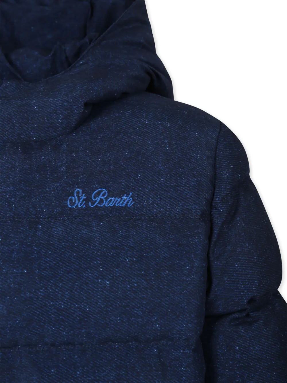 MC2 Saint Barth Kids Snoopy donsjack Blauw