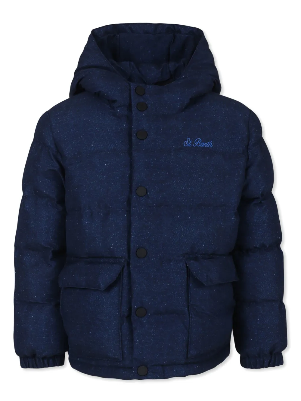 MC2 Saint Barth Kids Snoopy donsjack Blauw