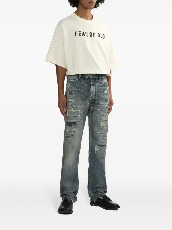 Fear Of God ロゴ Tシャツ | ホワイト | FARFETCH JP