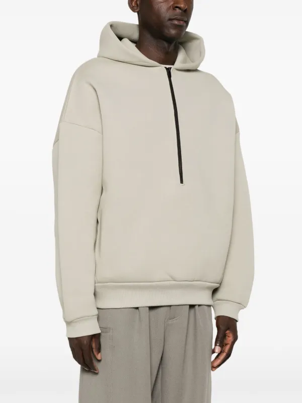 Fear of god half zip hoodie clearance