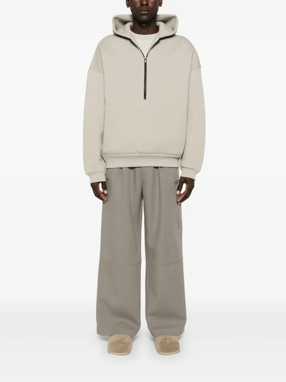 Fear Of God half-zip hoodie - Beige