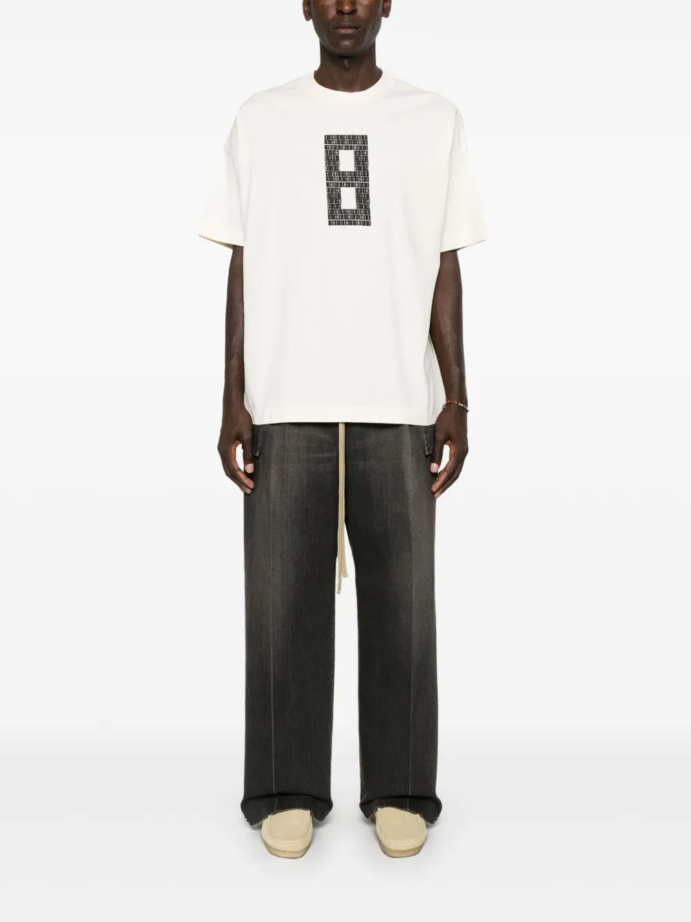 Fear Of God number-print T-shirt - Wit