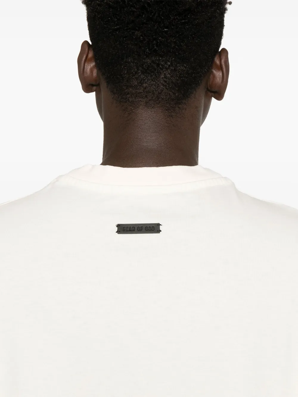 Fear Of God T-shirt met nummerprint Wit