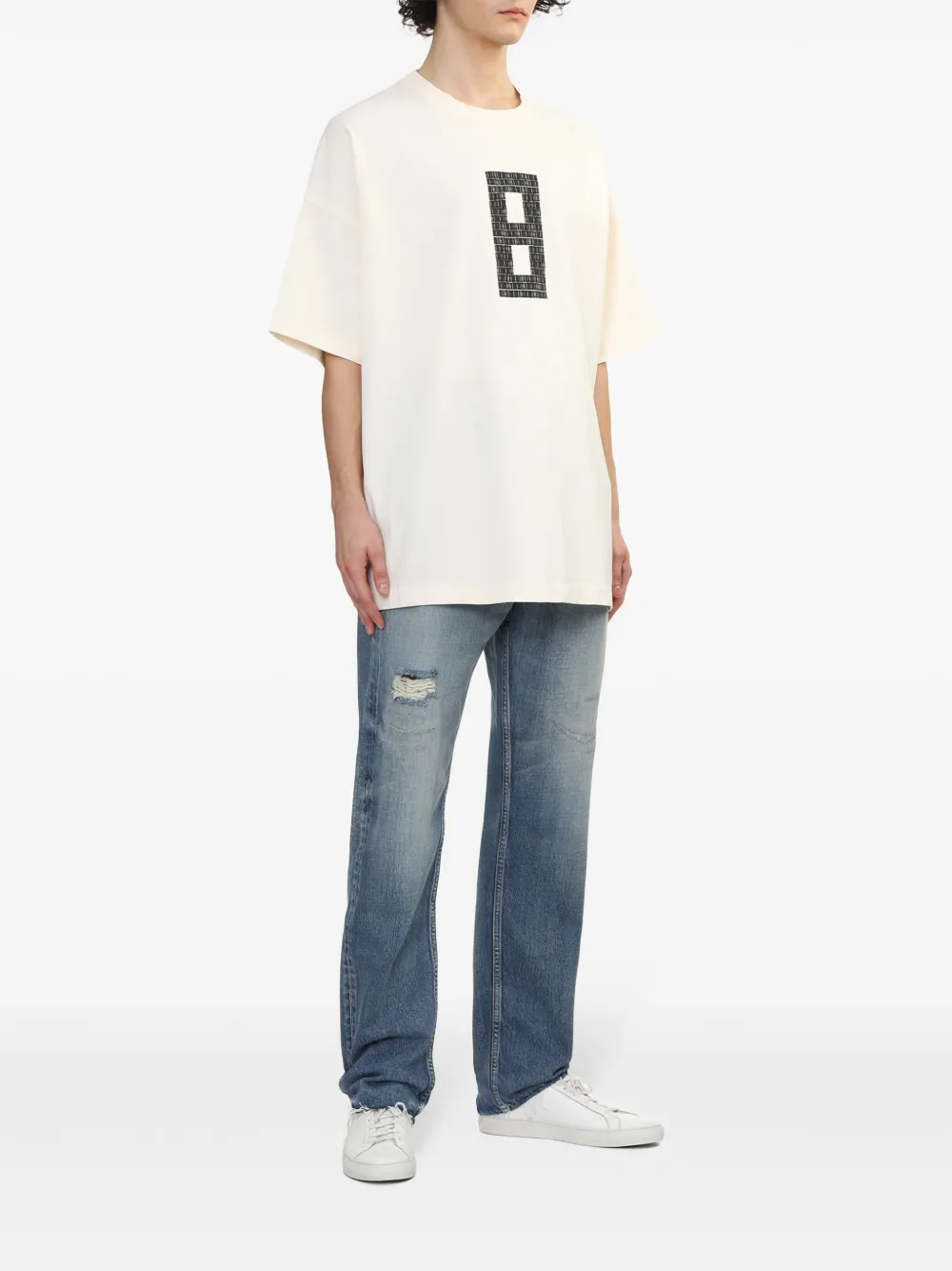 Fear Of God number-print T-shirt - Wit