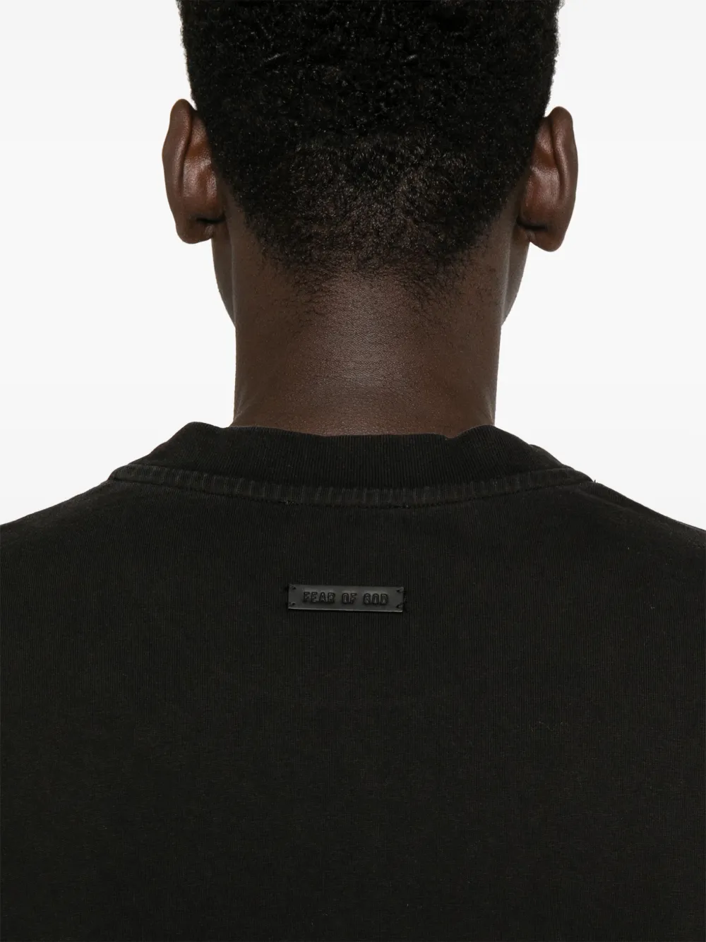 Fear Of God Katoenen T-shirt Zwart