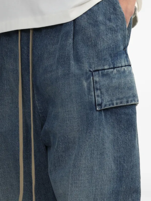 Fear Of God Cargo Jeans | Blue | FARFETCH