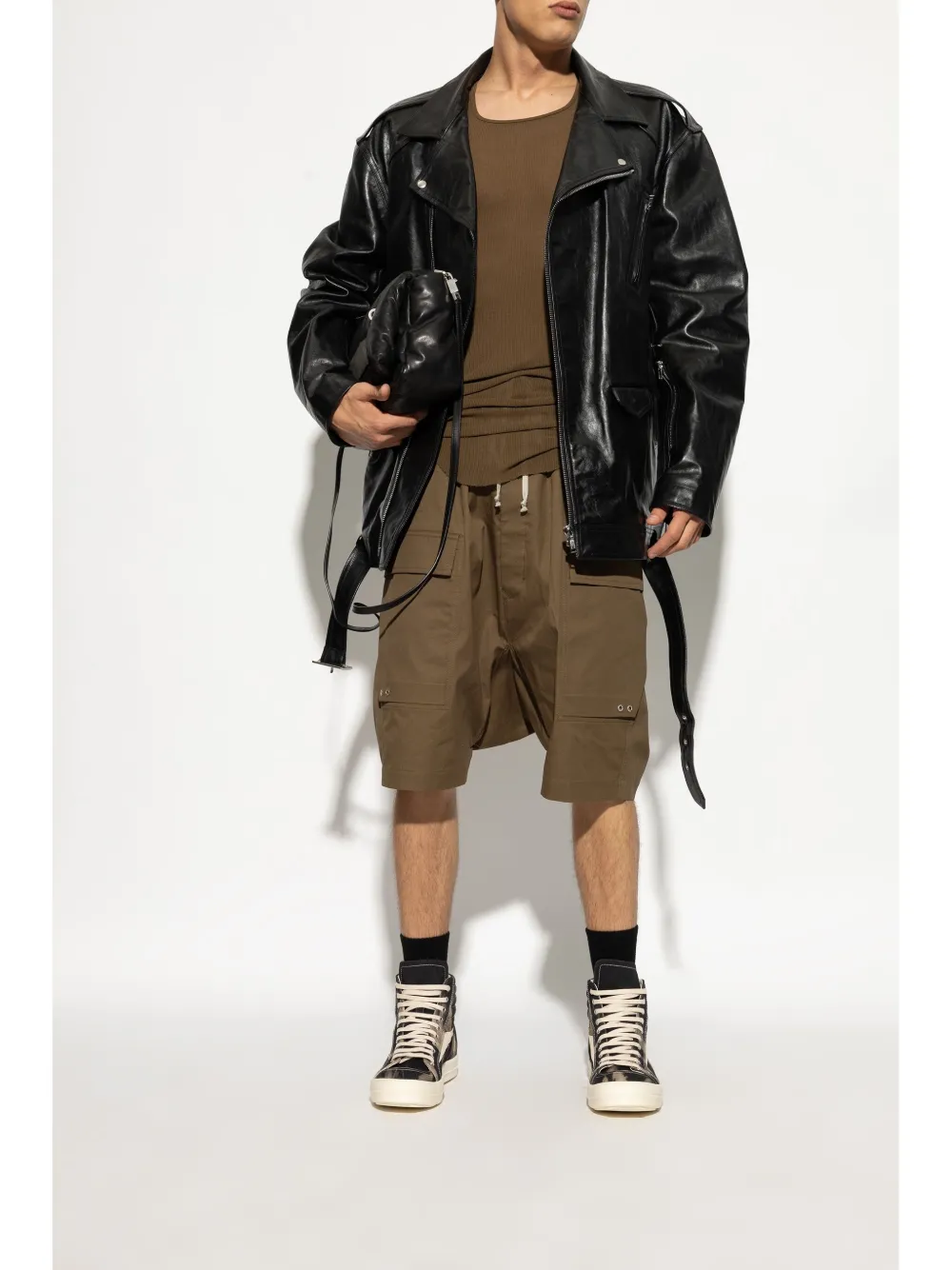 Rick Owens DRKSHDW High Vintage sneakers Zwart