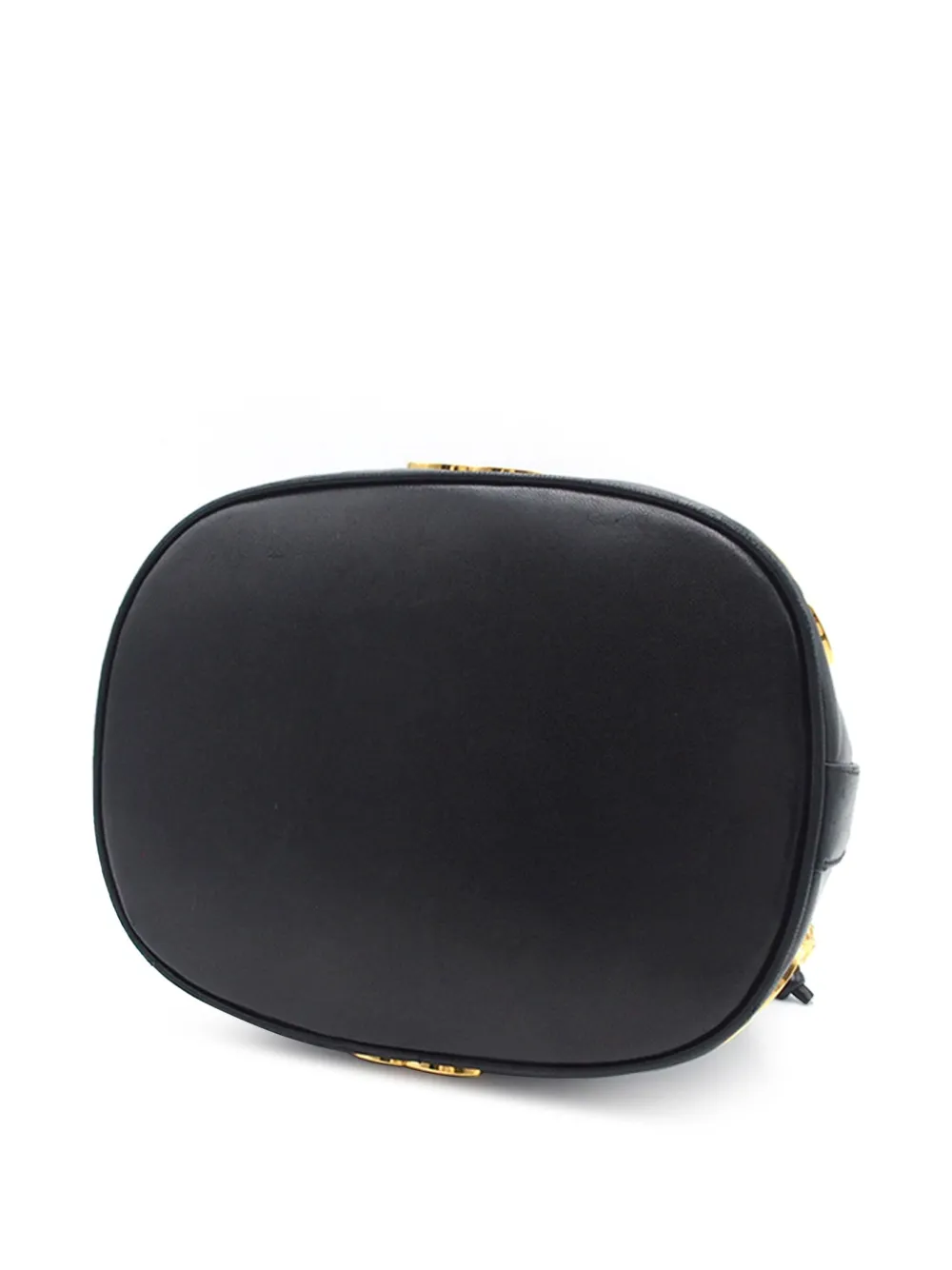 CHANEL Pre-Owned 1991-1994 Triple CC Lambskin bucket bag - Zwart