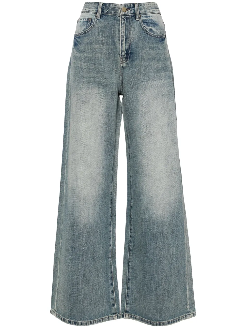washed cotton jeans