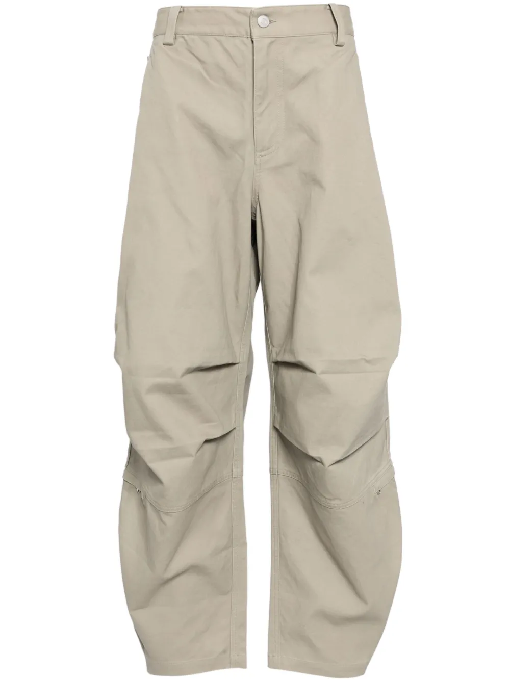 CROQUIS pantalon ample en coton | marron | Image 1