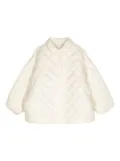 jnby by JNBY H-type light down jacket - White