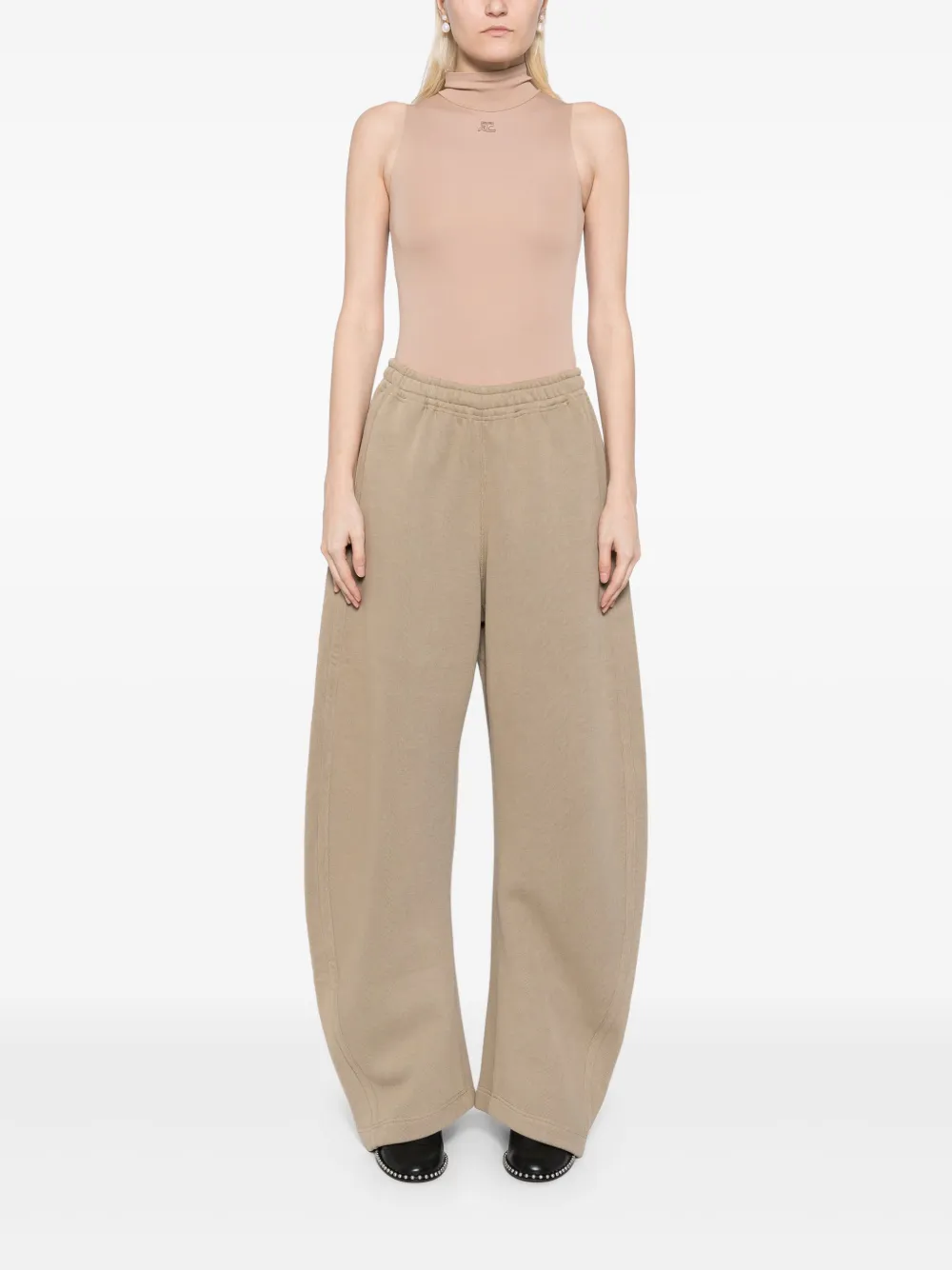 JNBY Ruimvallende Everyday casual maxi-broek - Bruin