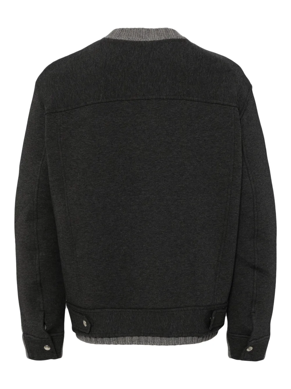 CROQUIS side placket splicing cardigan | Cardigans | Image 2