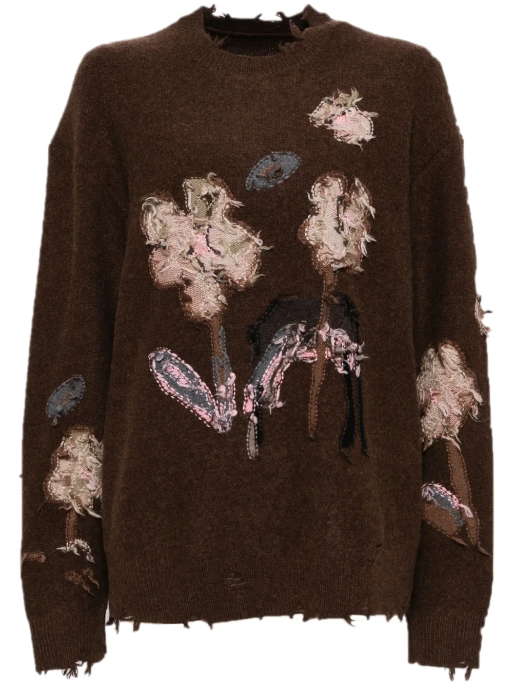 Felpa a fiori new arrivals