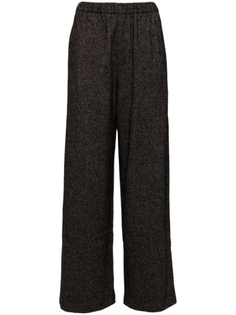 JNBY elastic waist wide-leg trousers Women