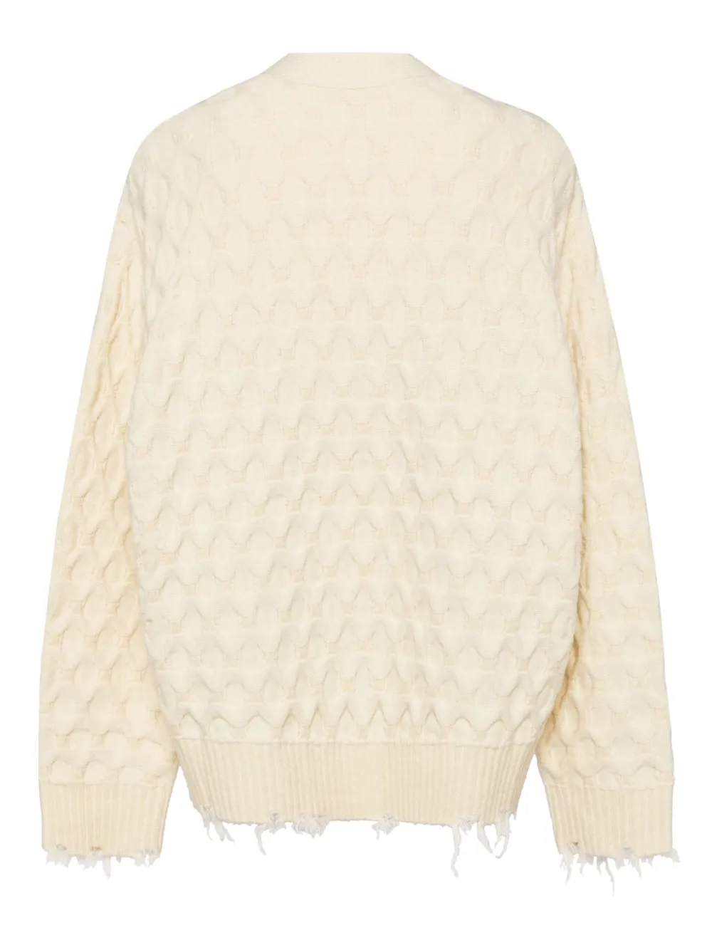 JNBY Kraagloos ruimvallend midi-vest - Beige