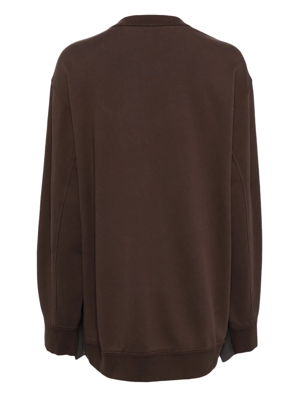 JNBY Sweater met contrasterende vlakken - Zwart