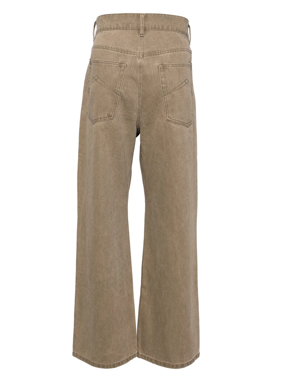 CROQUIS Katoenen straight jeans - Grijs