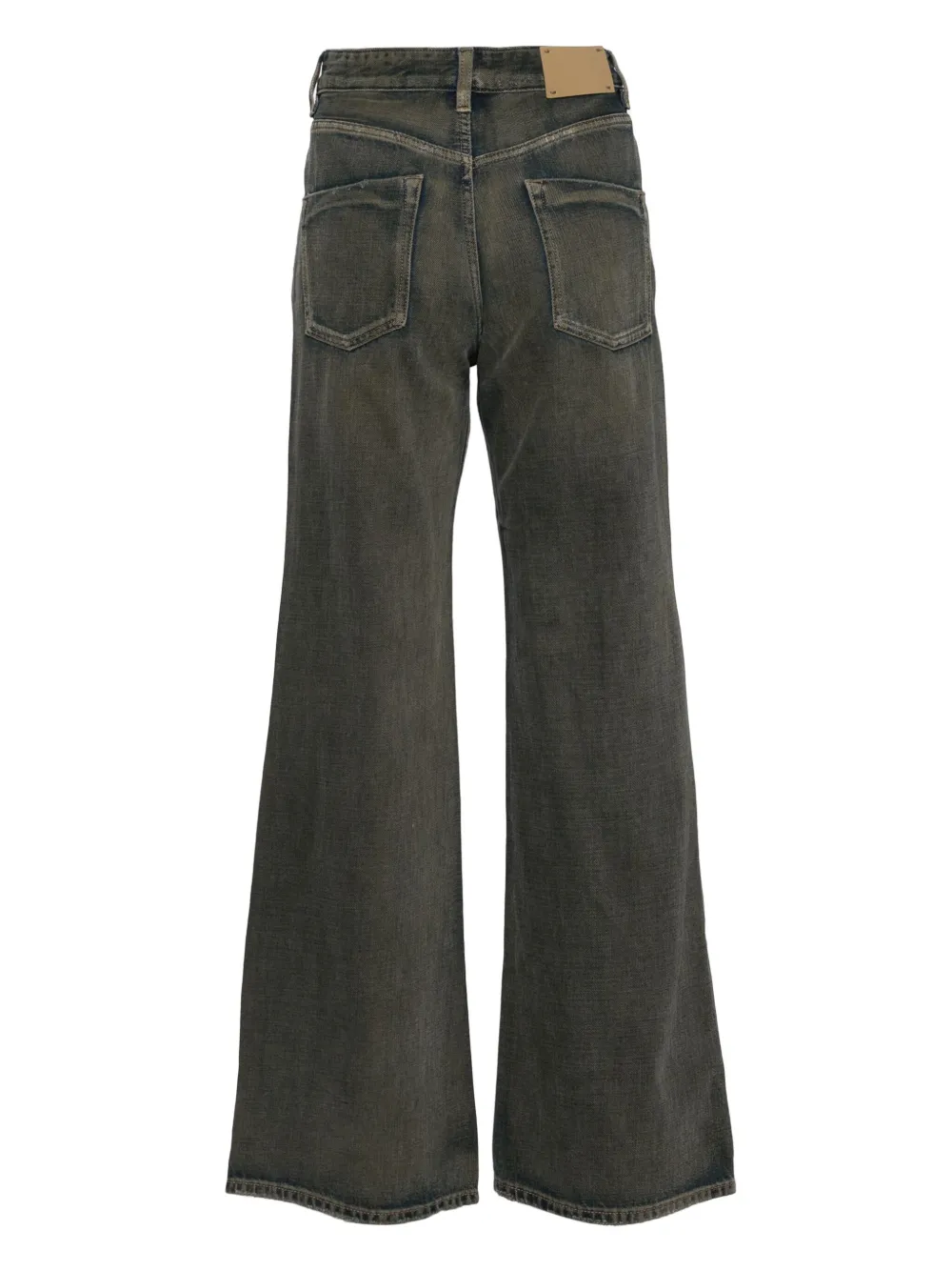 JNBY Flared katoenen broek - Blauw