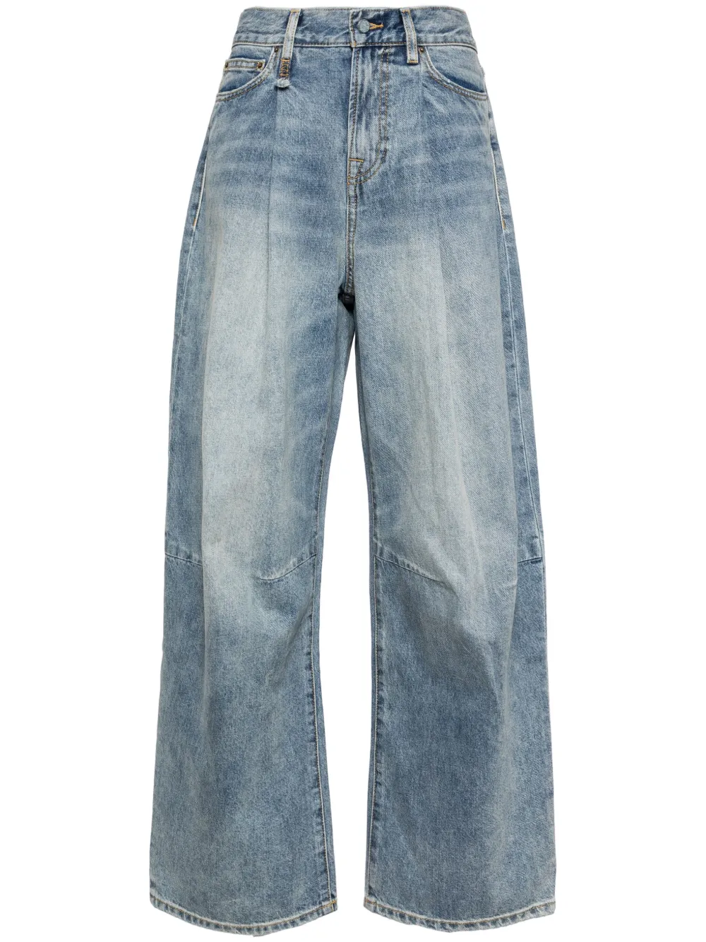 washed denim jeans