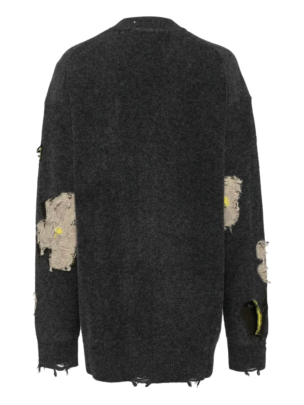 JNBY Vest met jacquard - Grijs