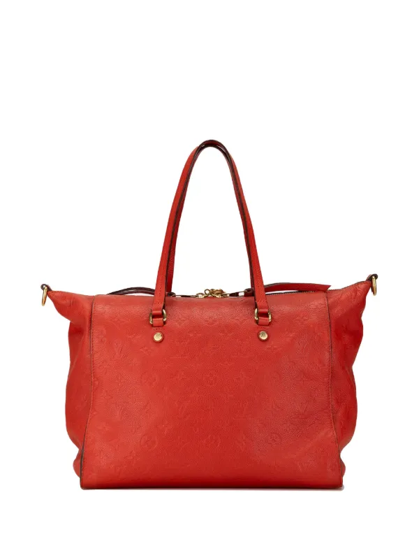 Louis Vuitton Pre Owned Sac a Bandouliere Lumineuse PM 2012 Rouge FARFETCH TN