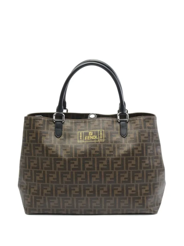 Fendi coated canvas bag 2025