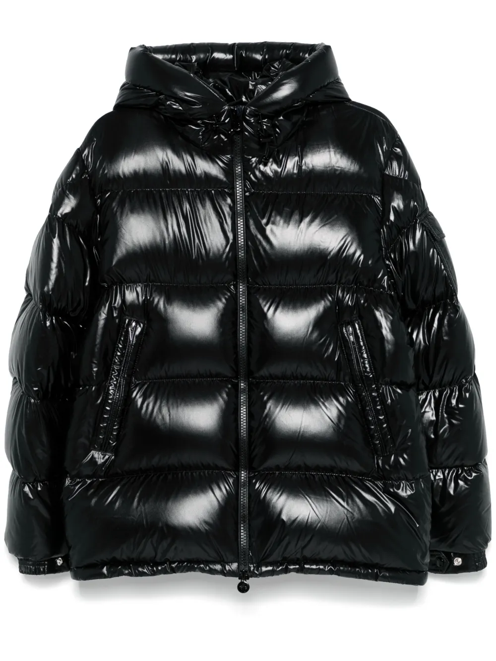 Moncler Ecrins Jacke Schwarz FARFETCH DE