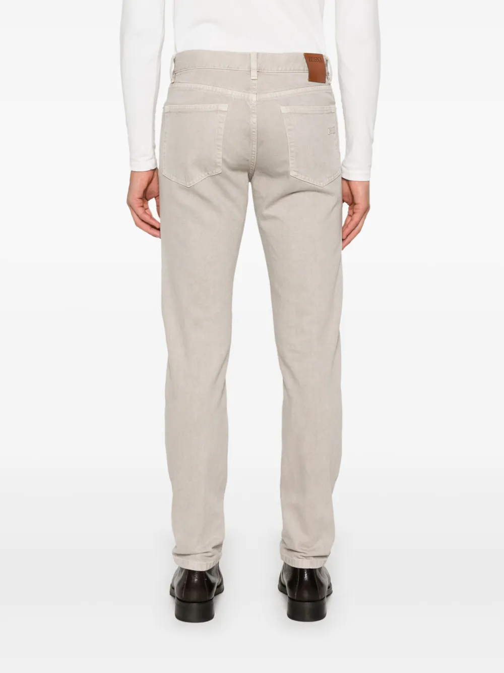 Zegna Slim-fit jeans Beige