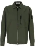 Stone Island Compass-badge shirt jacket - Green