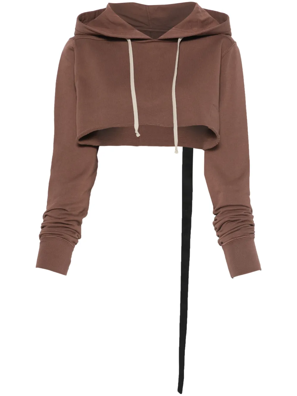 Rick Owens Drkshdw Long-sleeved Sweater In Brown