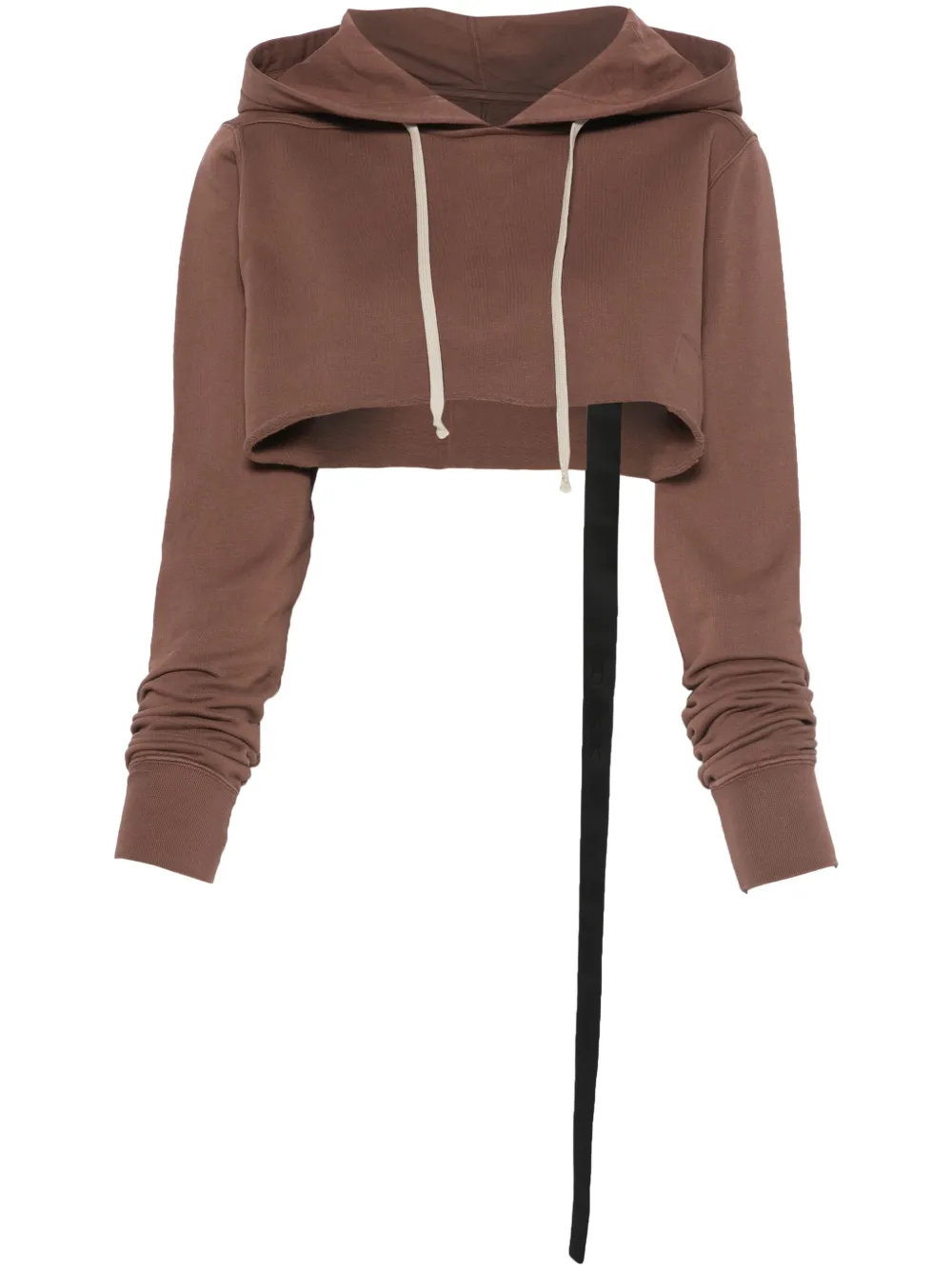 Crop top hoodie above chest sales
