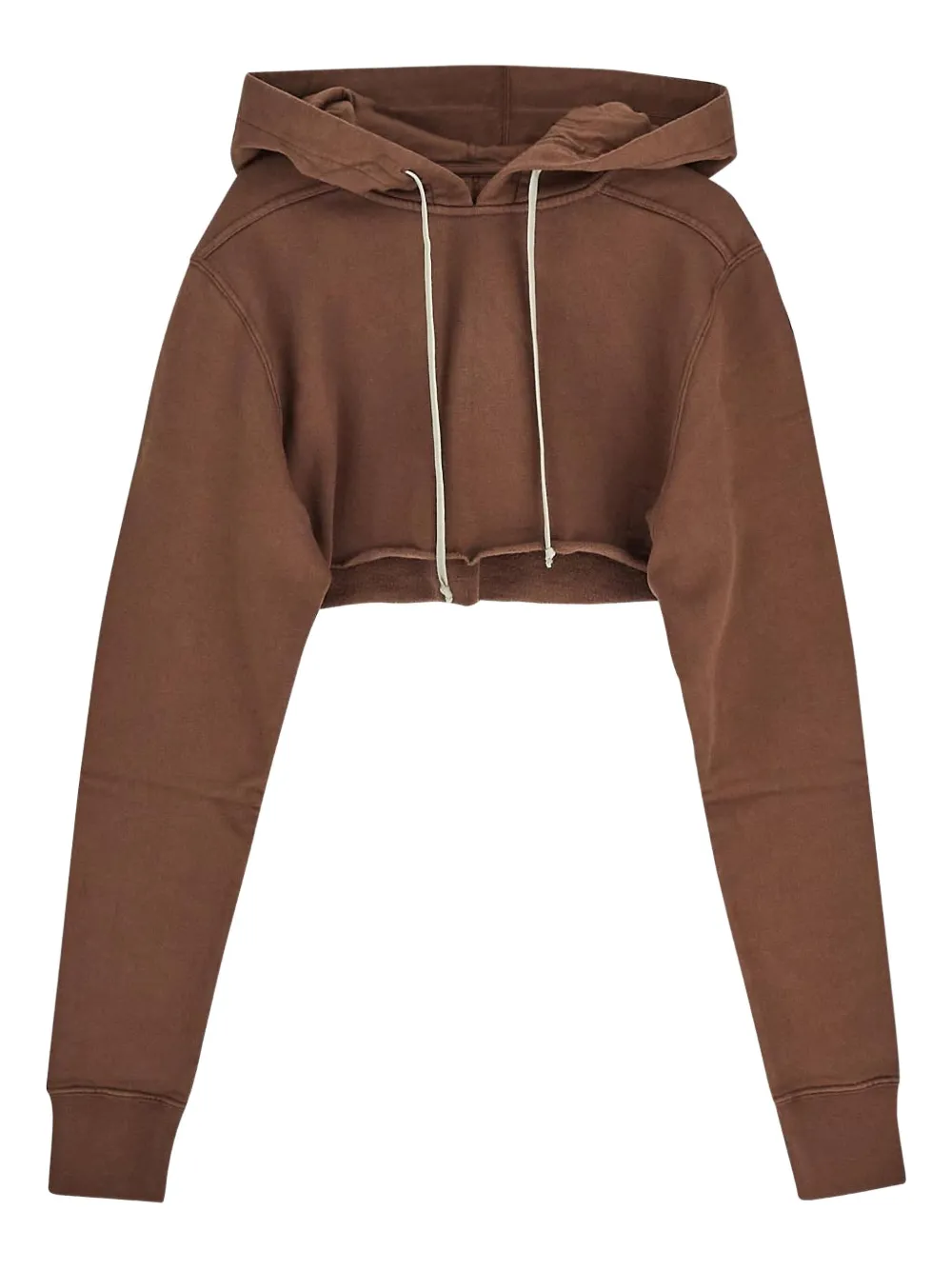 Rick Owens DRKSHDW Cropped hoodie Bruin