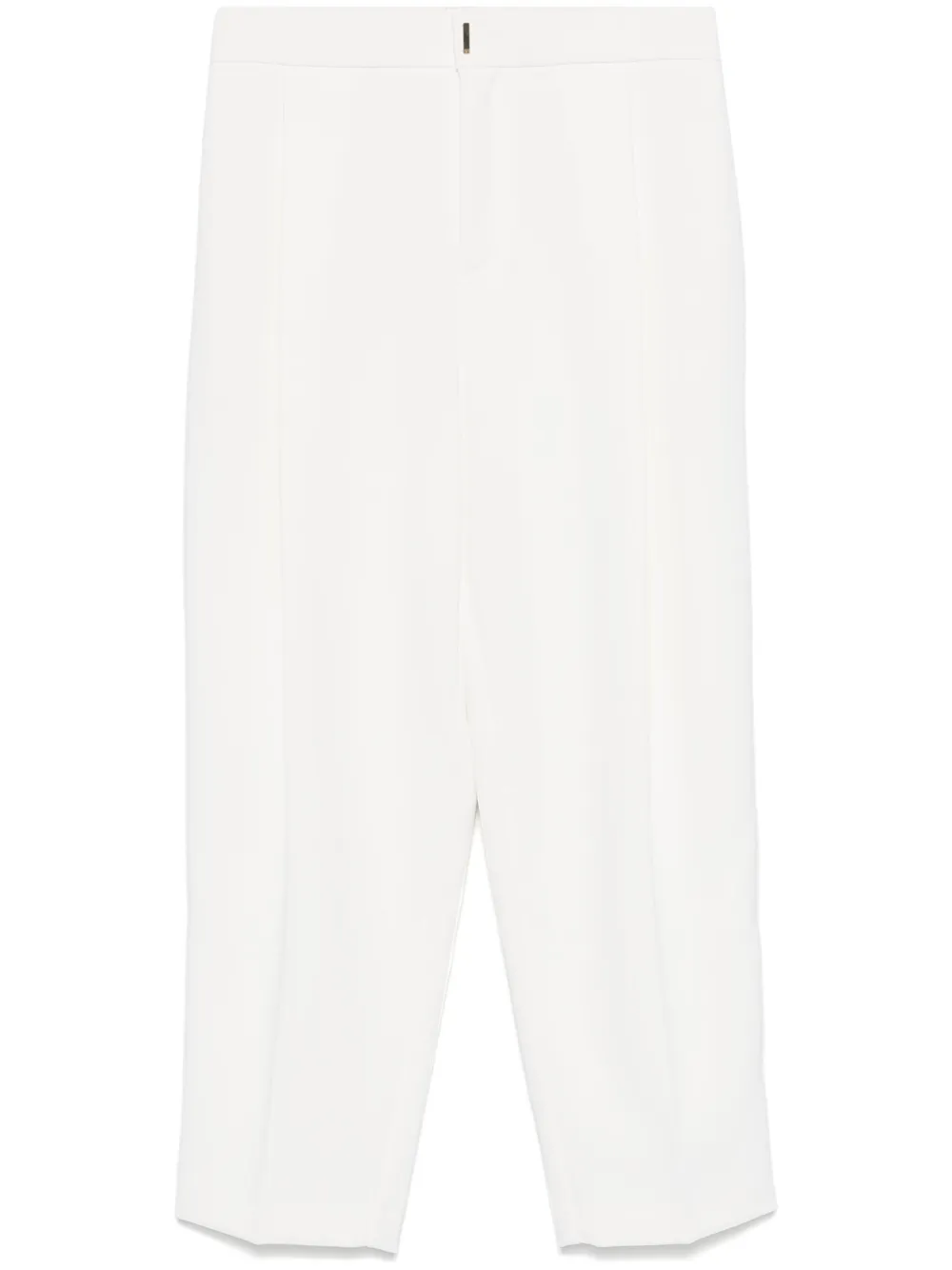 Elisabetta Franchi Cropped broek Wit