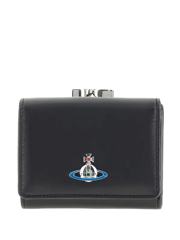 【VIVIENNE WESTWOOD】 25SS WALLET FR PKT Vivienne Westwood Small Frame Wallet | Black | FARFETCH