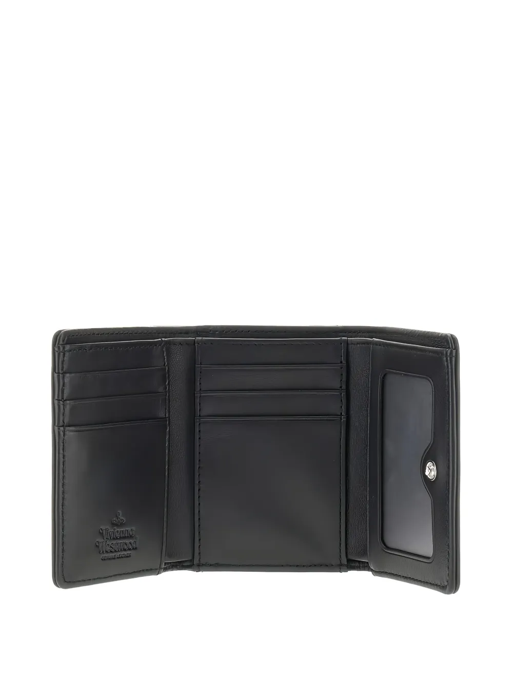Vivienne Westwood Kleine frame portemonnee Zwart