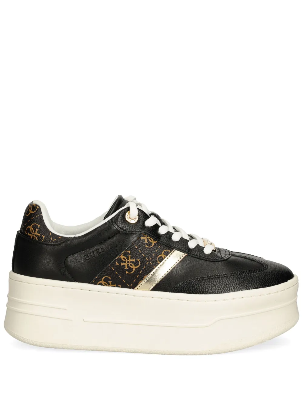 GUESS USA Queenz sneakers met plateauzool Zwart