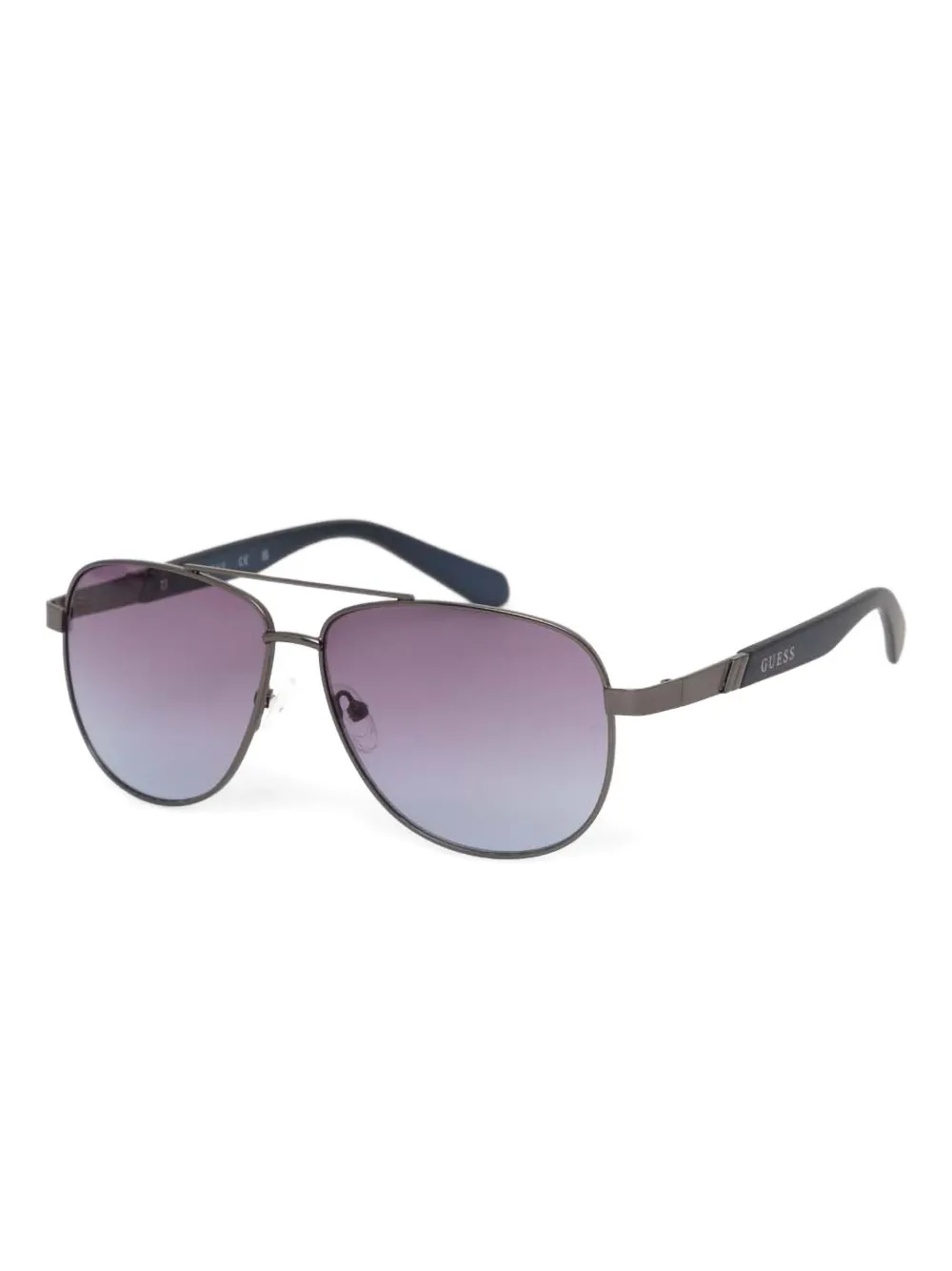 GUESS EYEWEAR geometric-frame sunglasses - Grijs