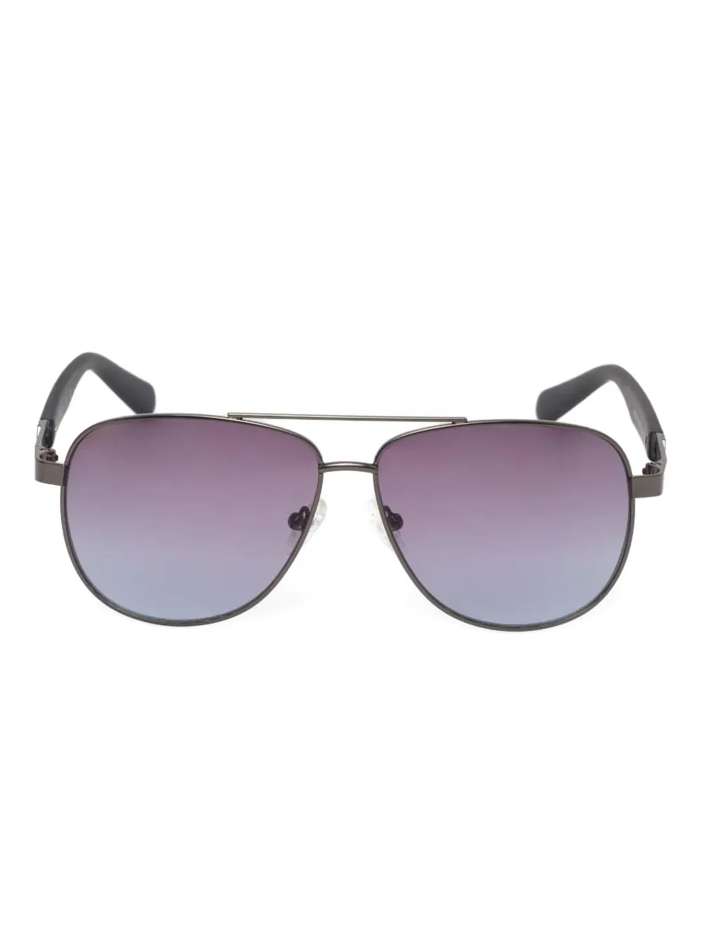 GUESS EYEWEAR geometric-frame sunglasses | Grey | Image 1
