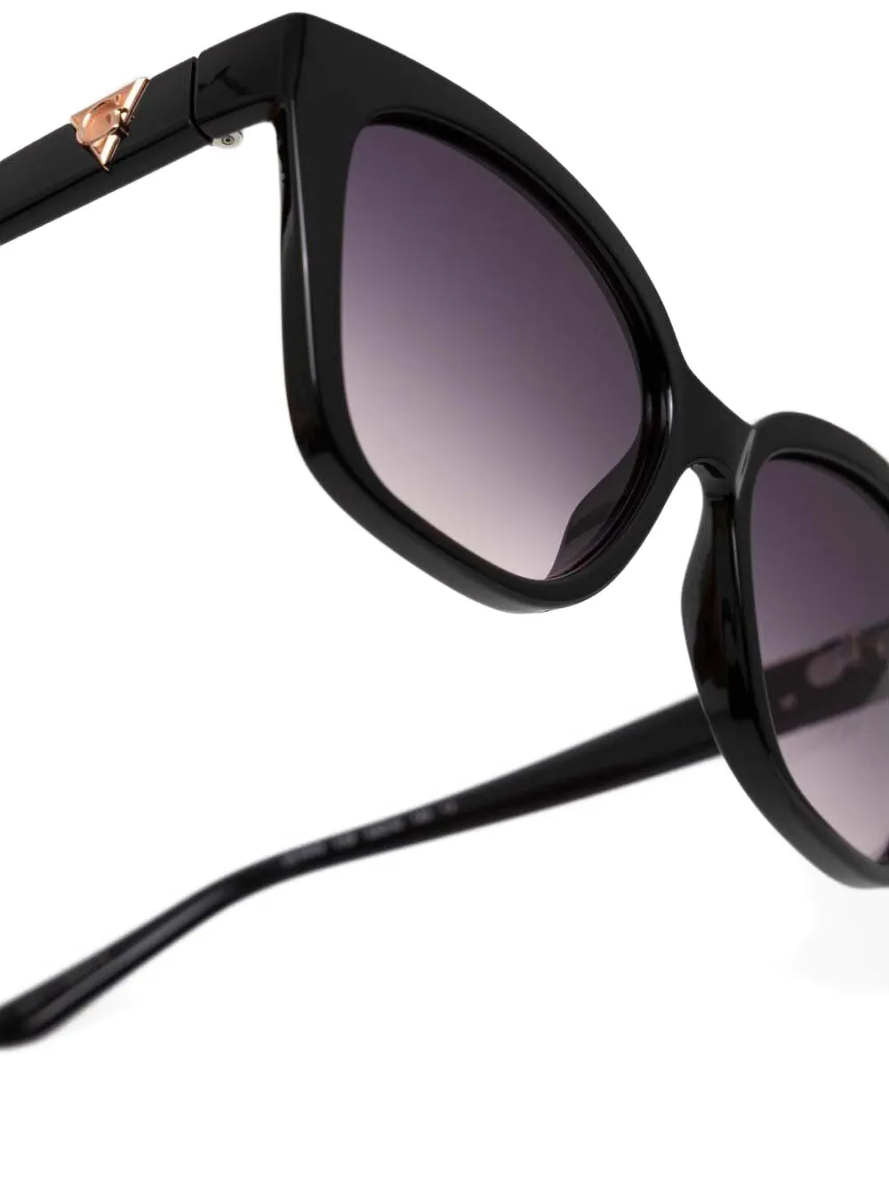 GUESS EYEWEAR Zonnebril met vierkant montuur Zwart