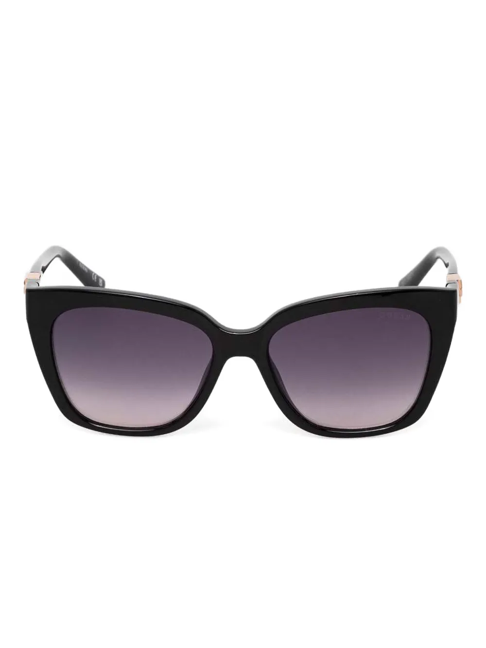 GUESS EYEWEAR Zonnebril met vierkant montuur Zwart