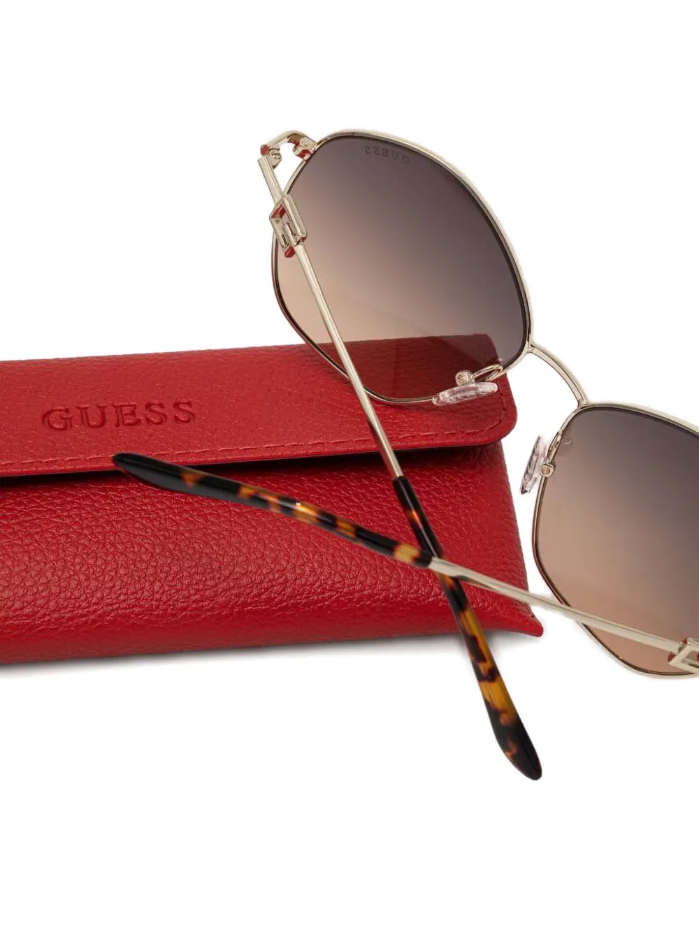 GUESS EYEWEAR pilot-frame sunglasses Bruin