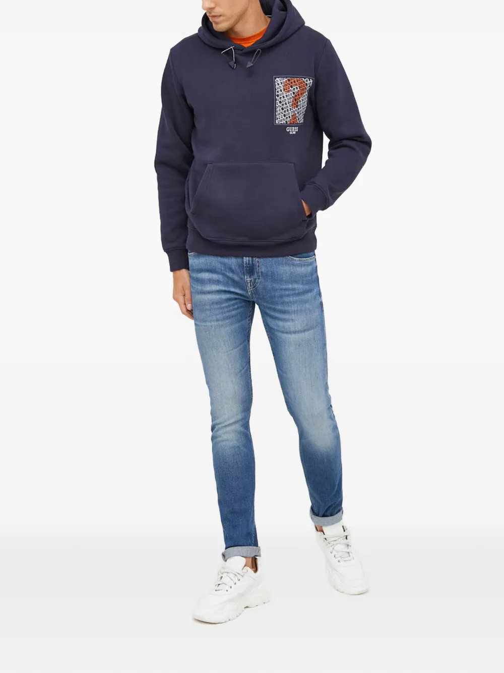 GUESS USA 크리스 포켓 진 | 슬림 핏 진