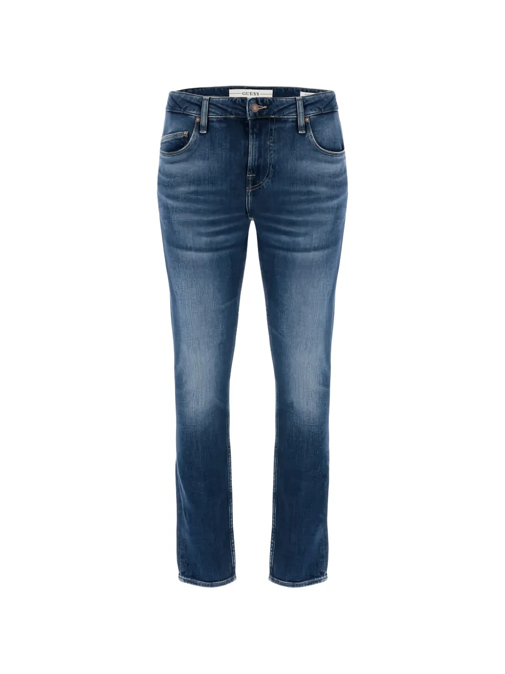 GUESS USA Jeans Chris con cinque tasche - Blu