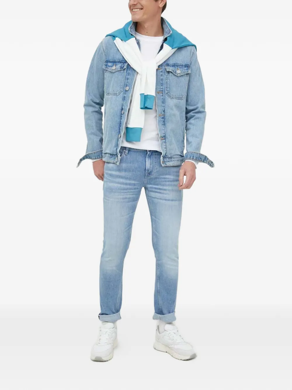 GUESS USA logo-detail jeans | Slim-Fit Jeans | Image 2