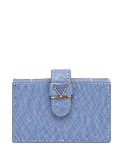GUESS USA logo-plaque wallet