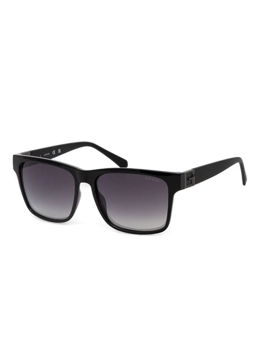 GUESS EYEWEAR Zonnebril met vierkant montuur Zwart