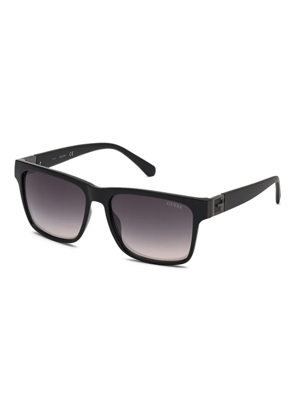 GUESS EYEWEAR Zonnebril met vierkant montuur Zwart