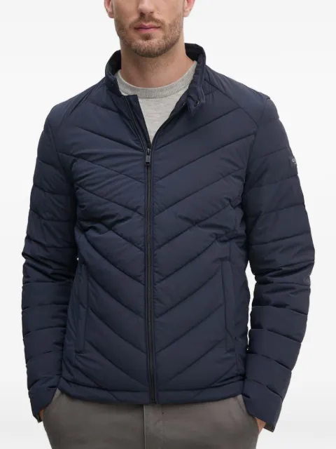GUESS USA quilted zip-up padded jacket
